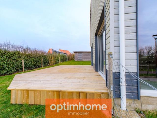 Beuvrequen – Maison ossature bois récente avec vue dégagée sur la campagne