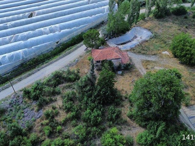BEY ARSADAN İÇİ EVLİ MÜSTAKİL ASFALT YOLA CEPHE FIRSAT ARAZİ.!