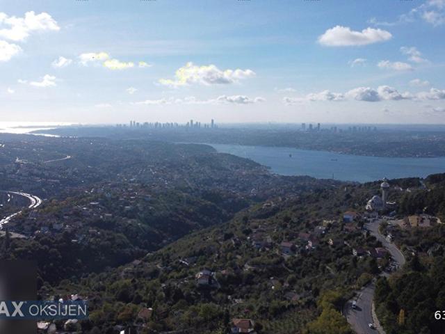 Beykoz Gümüşsuyunda imarlı boğaz manzaralı satılık arsa