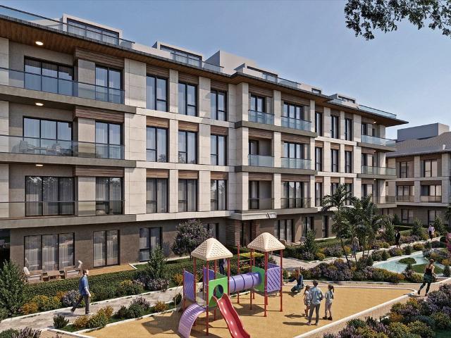 Nowoczesny 42 m² apartament z basenem w Beylikdüzü