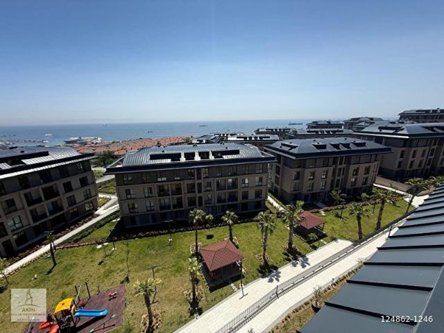 Beylikdüzü West Marin Palm Marin Teraslı Deniz Manzaralı 3+1 Dubleks Sıfır Kiralık Daire