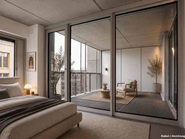 Bezug ab sofort tolle Raumaufteilung mit riesiger Loggia in moderner Wohnanlage in Berlin Mitte