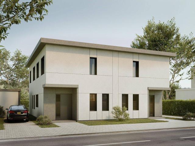 EXKLUSIVES NEUBAUPROJEKT IN KOTTINGBRUNN+ Stilvolle Doppelhaushälften mit Garten! – Bezugsfertig Q1 / 2026