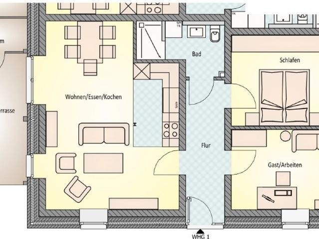Bezugsfertige Neubauwohnungen in Bad Zwischenahn,11 moderne Einheiten in drei Häusern
