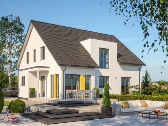 Bezugsfertiges, attraktives EFH + ELW CLOU 202, wie Abb incl. Grundstück zzgl. NK
