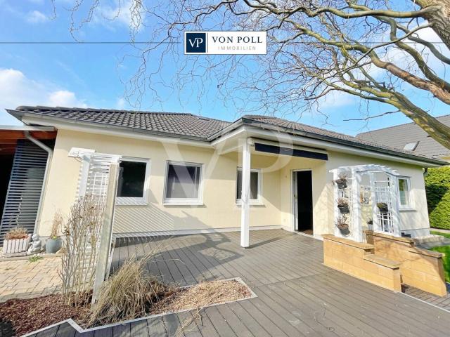 Bezugsfertiger Bungalow mit Kamin, Zisterne und Carport