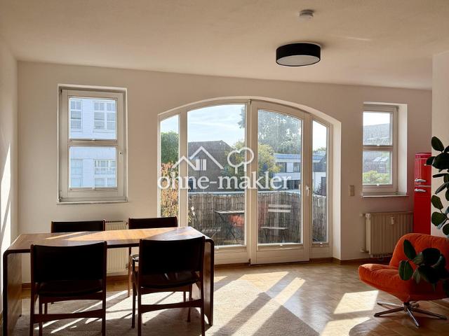 Bezugsfrei in Flingern: 1 Zimmer Wohnung mit Balkon, Keller und Tiefgarage