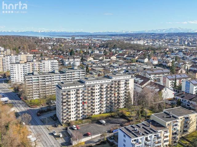 Bezugsfreie 1 Zimmer Wohnung mit Alpensicht, Außenstellplatz und Balkon in Konstanz Fürstenberg