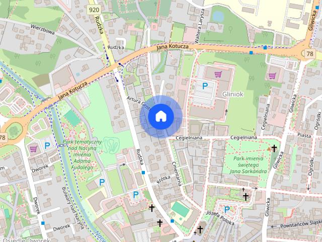 BEZ POŚREDNIKÓW, M3 centrum Rybnik umeblowane, niski czynsz !