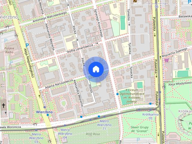 Bez prowizji | Apartament wysoki standard | Przy metrze Wierzbno