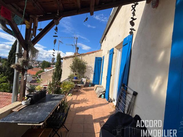Béziers très bel appartement T3 de 99 m2 avec belle terrasse