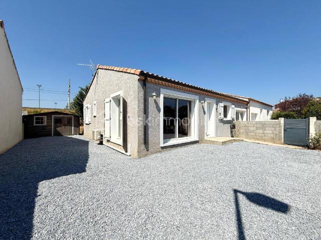 BÉZIERS – VILLA T4 DE PLAIN PIED – 89 m² – GARAGE – TERRAIN DE 304 m²