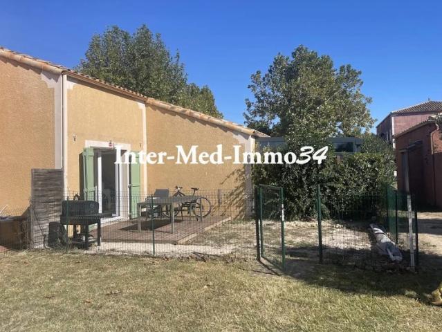 Béziers 34500 Maison de 3 pièces dans résidence sécurisée avec Piscine couverte chauffée et parking