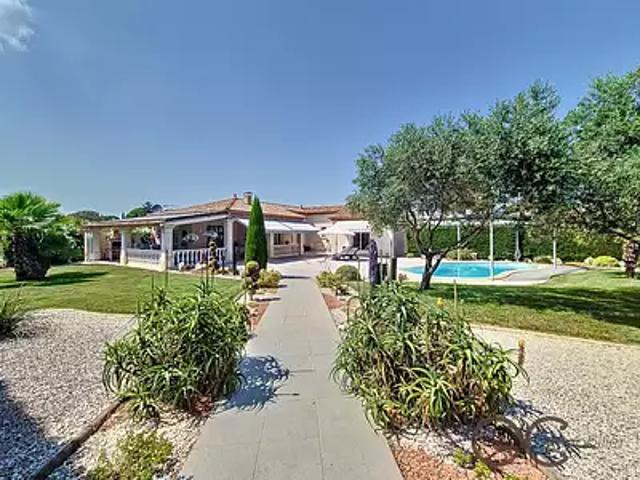 Puimisson 34480 Achat / Vente maison 4 pièces t4 au dernier étage piscine