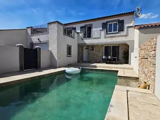 Béziers 34500 Achat / Vente maison 8 pièces t8 piscine jardin