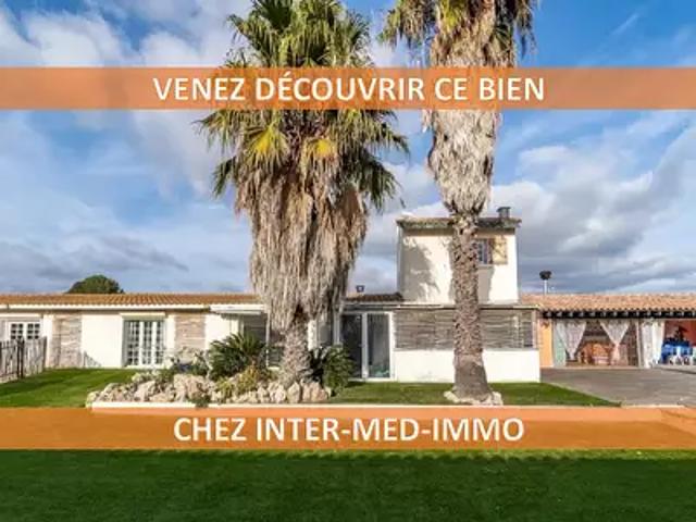 Béziers 34500 Achat / Vente maison 9 pièces t9 piscine terrasse