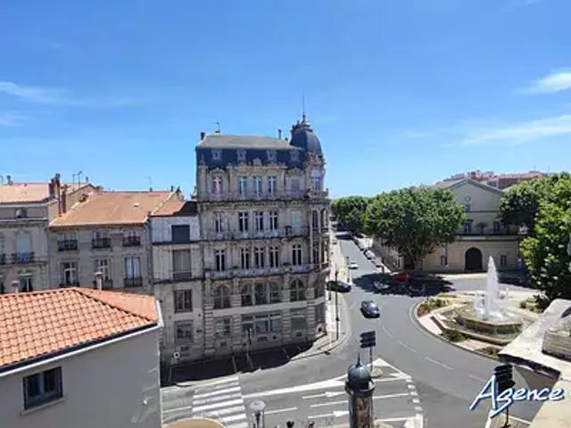Béziers 34500 Achat / Vente appartement 3 pièces t3 au dernier étage