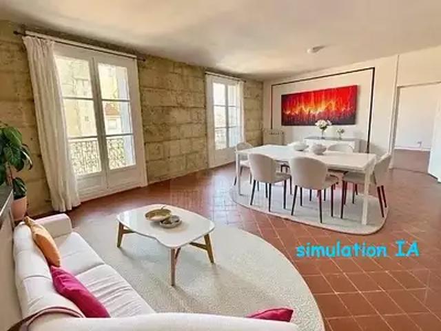 Béziers 34500 Achat / Vente appartement 4 pièces t4 au dernier étage balcon