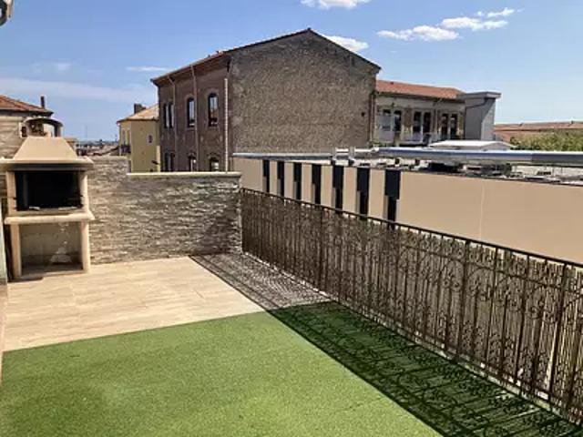 Béziers 34500 Location appartement 4 pièces t4 terrasse