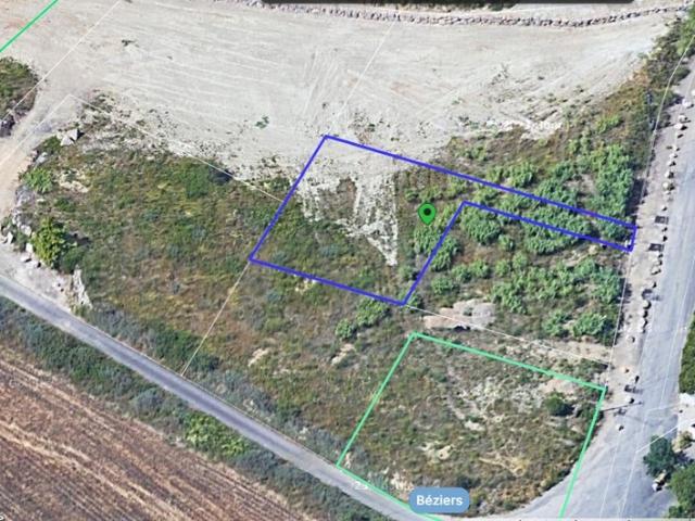 BÉZIERS 34 – TERRAIN À BÂTIR DE 541 M²