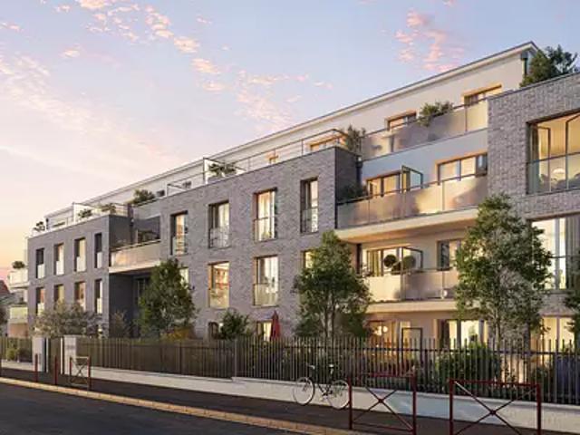 Bezons 95870 Programme neuf appartement neuf à vendre t3 LMNP HQE