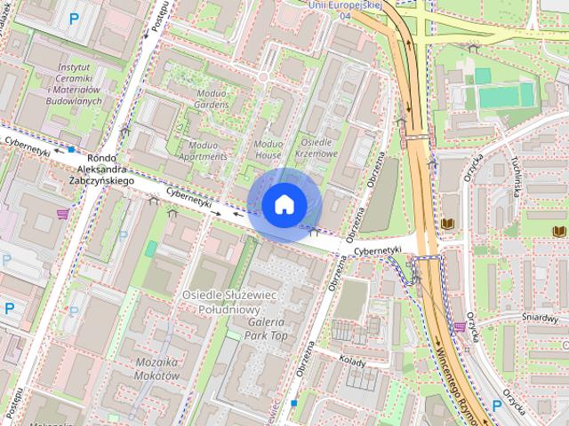 BEZP. G. Mokotów, Cybernetyki 2 pok balkon, garaż