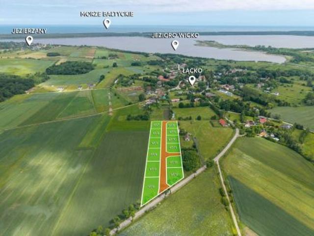 Bezpośrednio, Łącko, 929 m² Działka