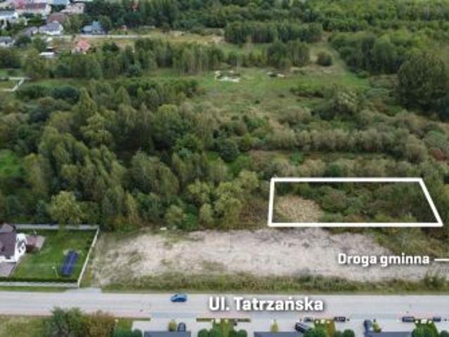 Bezpośrednio, Częstochowa, Lisiniec, ul. Tatrzańska, 1668 m² Działka
