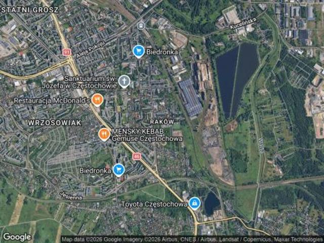 Bezpośrednio, Częstochowa, Raków, 37 m² Mieszkanie