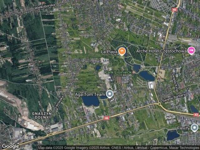 Bezpośrednio, Częstochowa, Lisiniec, ul. Wileńska, 2924 m² Działka