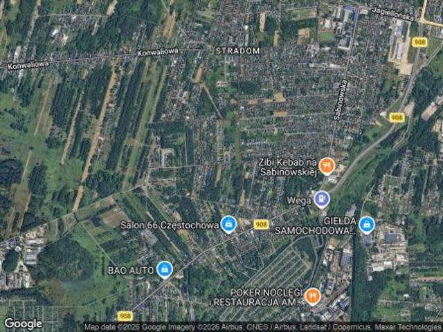 Bezpośrednio, Częstochowa, Zacisze, ul. Skrzetuskiego, 700 m² Działka