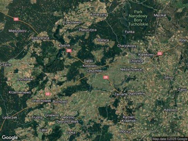 Bezpośrednio, Człuchów, 650 m² Działka