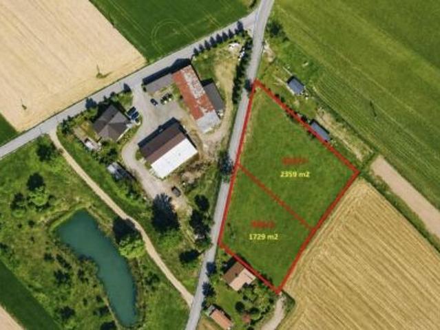 Bezpośrednio, Czaplice, 1729 m² Działka