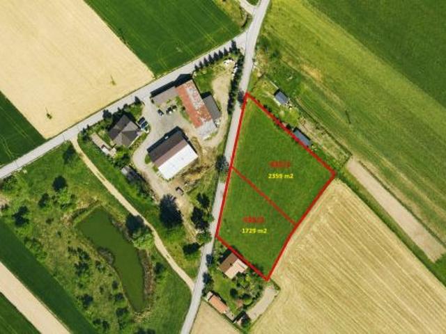 Bezpośrednio, Czaplice, 2359 m² Działka