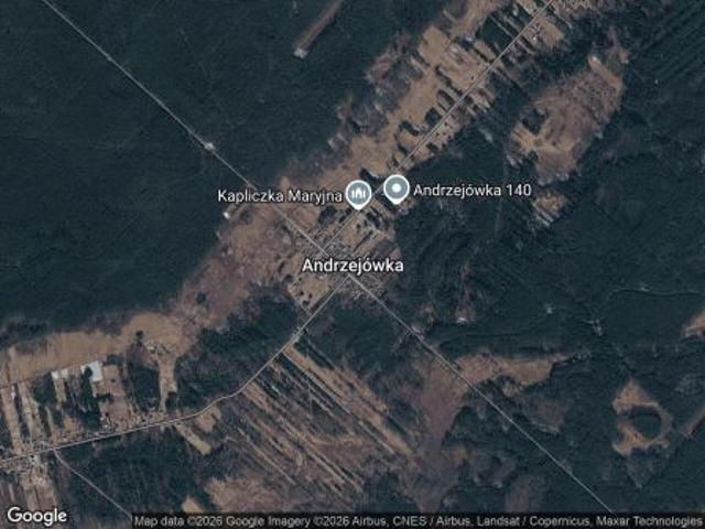 Bezpośrednio, Andrzejówka, 2200 m² Działka