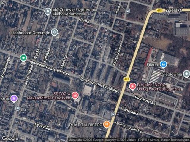 Bezpośrednio, Aleksandrów Łódzki, Centrum, ul. Ignacego Daszyńskiego, 38 m² Mieszkanie
