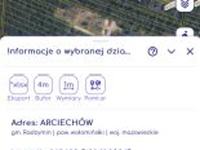 Bezpośrednio, Arciechów, ul. Krokusowa, 2975 m² Działka