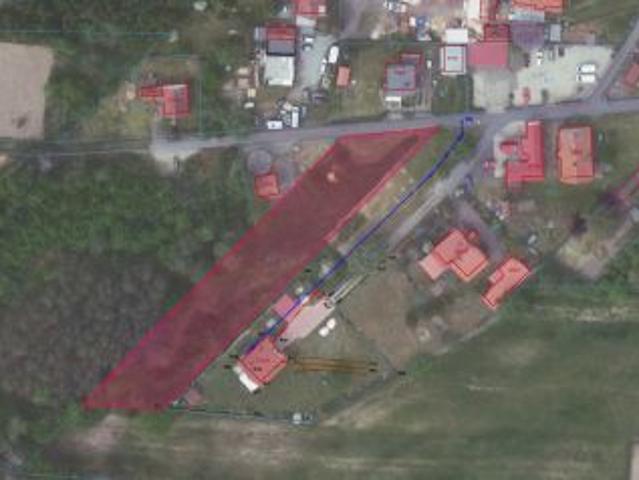 Bezpośrednio, Łaz, 2400 m² Działka