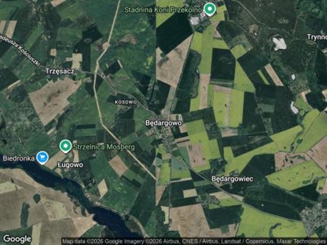 Bezpośrednio, Będargowo, 905000 m² Działka