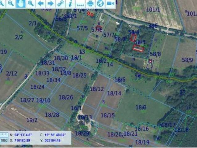 Bezpośrednio, Będzinko, 1000 m² Działka