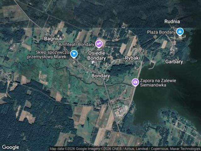 Bezpośrednio, Bondary, 1095 m² Działka