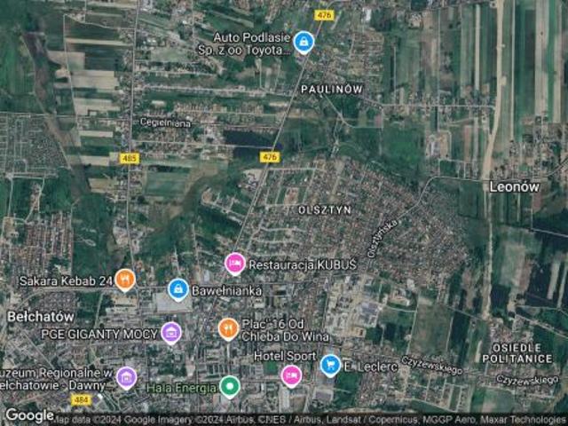 Bezpośrednio, Bełchatów, Olsztyn, ul. Polna, 951 m² Działka