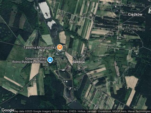 Bezpośrednio, Bełdów, 1000 m² Działka