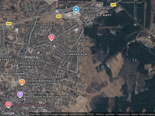 Bezpośrednio, Biłgoraj, ul. Oskara Kolberga, 778 m² Działka