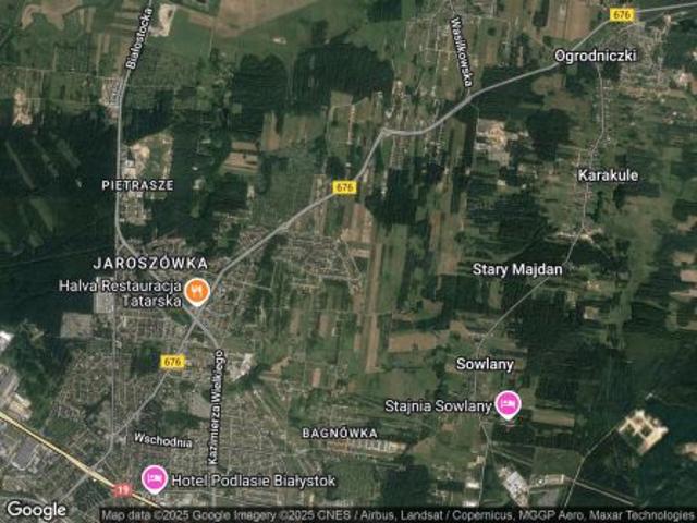 Bezpośrednio, Białystok, Bagnówka, ul. Niemeńska, 5000 m² Działka
