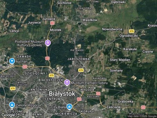 Bezpośrednio, Białystok, Jaroszówka, 400 m² Działka