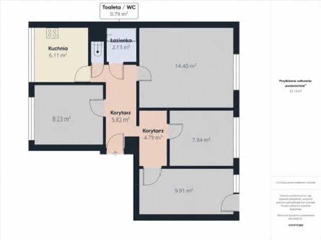Bezpośrednio, Białystok, Piasta, ul. Mieszka I, 63 m² Mieszkanie