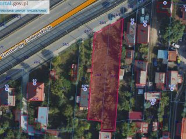 Bezpośrednio, Białystok, Skorupy, ul. Konstantego Ciołkowskiego, 1094 m² Działka