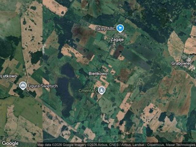 Bezpośrednio, Bieńkowo, 240000 m² Działka