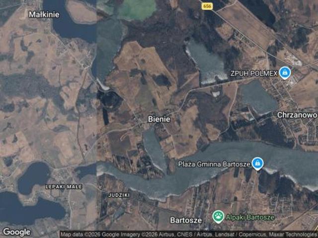 Bezpośrednio, Bienie, 700000 m² Działka